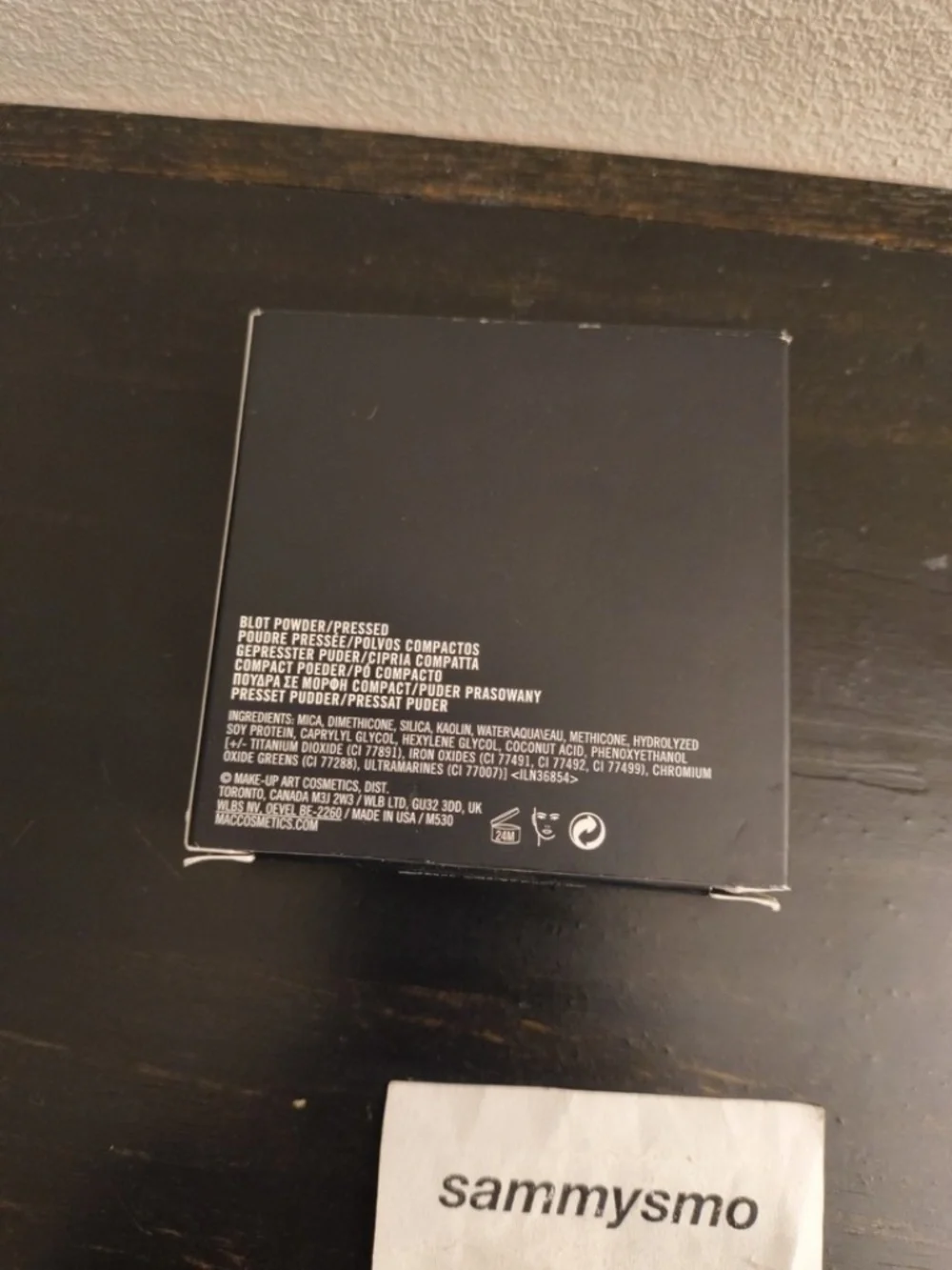 M.A.C Mac Blot Powder MEDIUM 0.42 Oz - READ DESCRIPTION